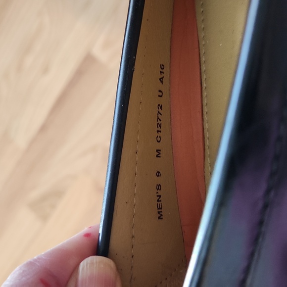 Cole Haan Black Leather Men's Loafers Pinch Hand Sewn Size 9M - Picture 11 of 13